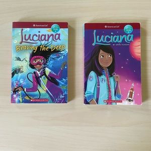 American Girl “Luciana” and “Luciana Braving The Deep” Books by Erin Teagan